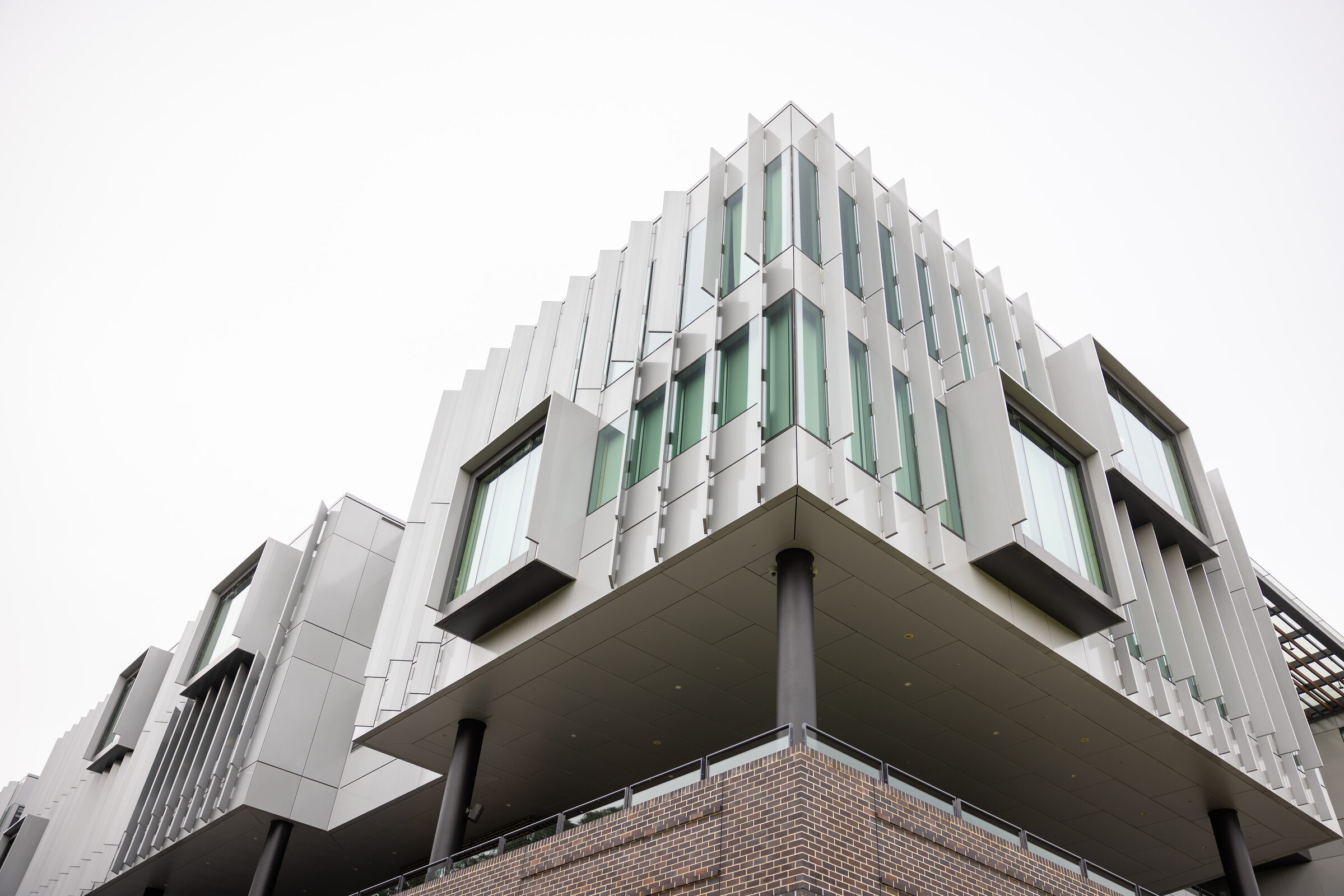 Exterior architectural detail at the eHealth NSW AI Summit venue